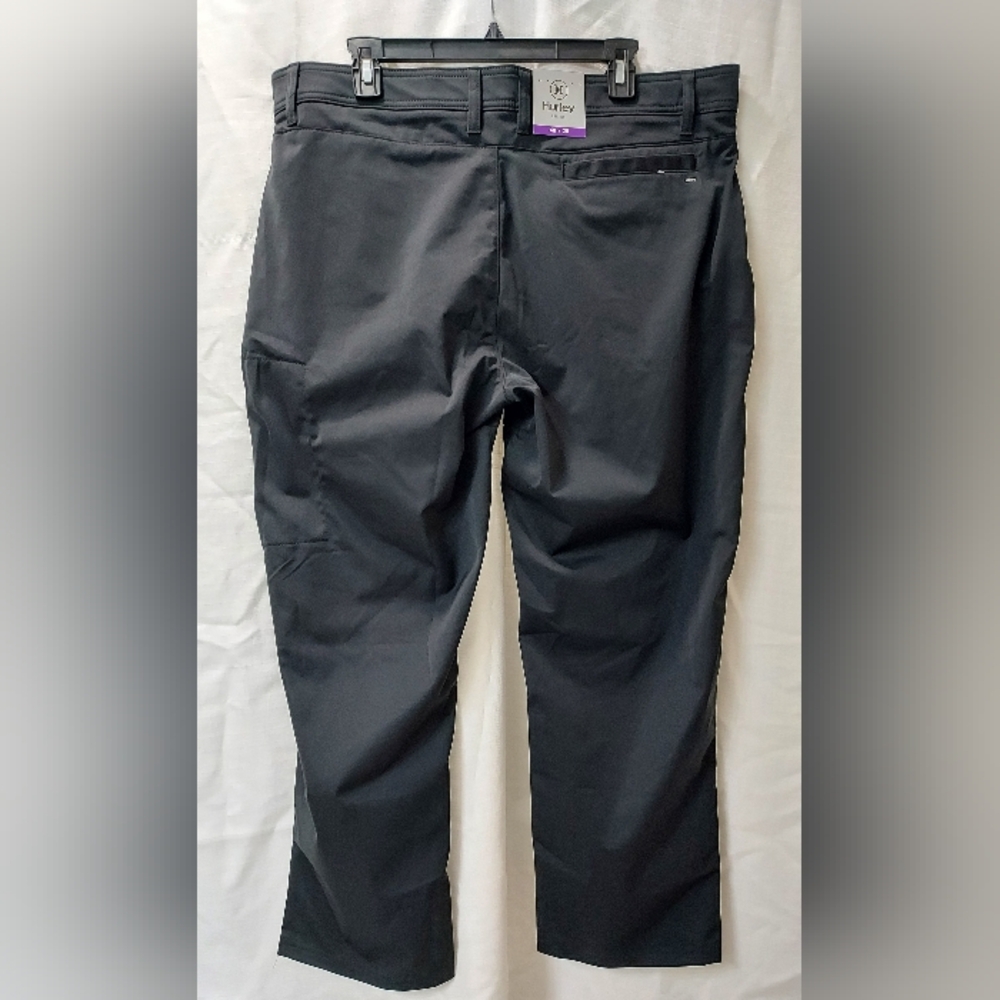 Hurley Men's Flat Front Jet Set Tech Pants 40x29 - Picture 4 of 10